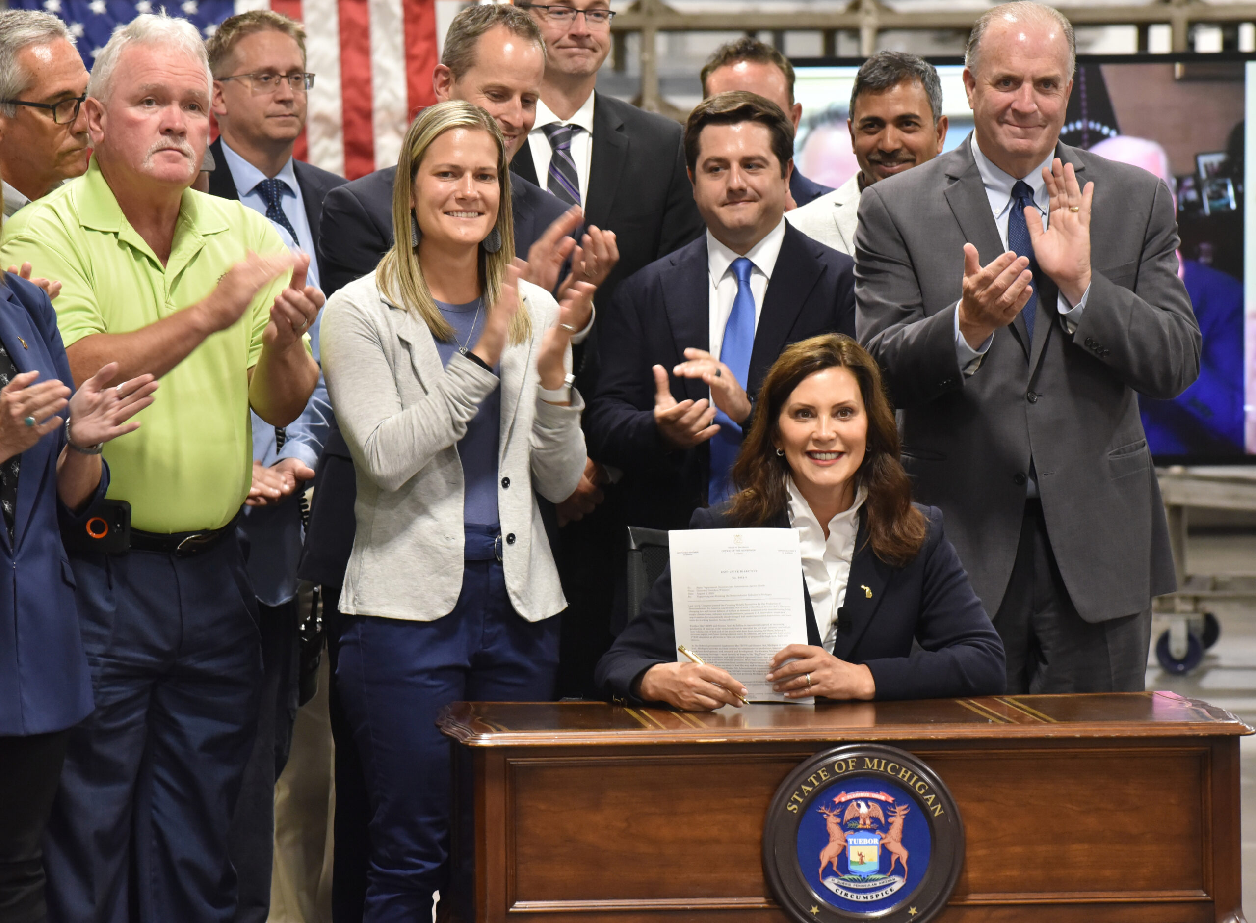 Hemlock Semiconductor Hosts President Biden, Gov. Whitmer, Michigan